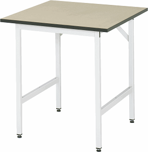 Arbeitstisch, B 750 x T 800 x H 800-850 mm