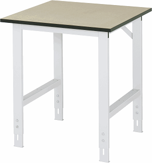 Arbeitstisch, B 750 x T 800 x H 760-1080 mm