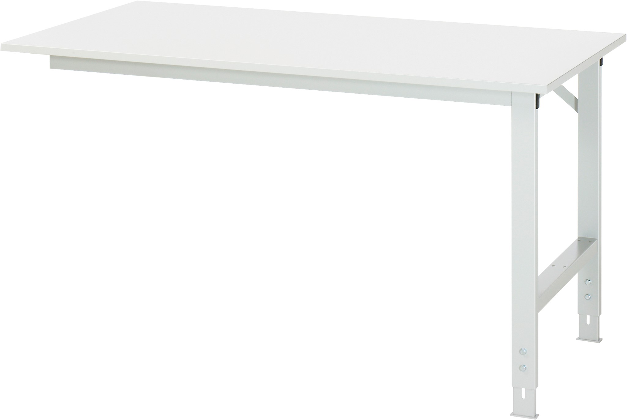 Anbautisch, B 1250 x T 800 x H 760-1080 mm