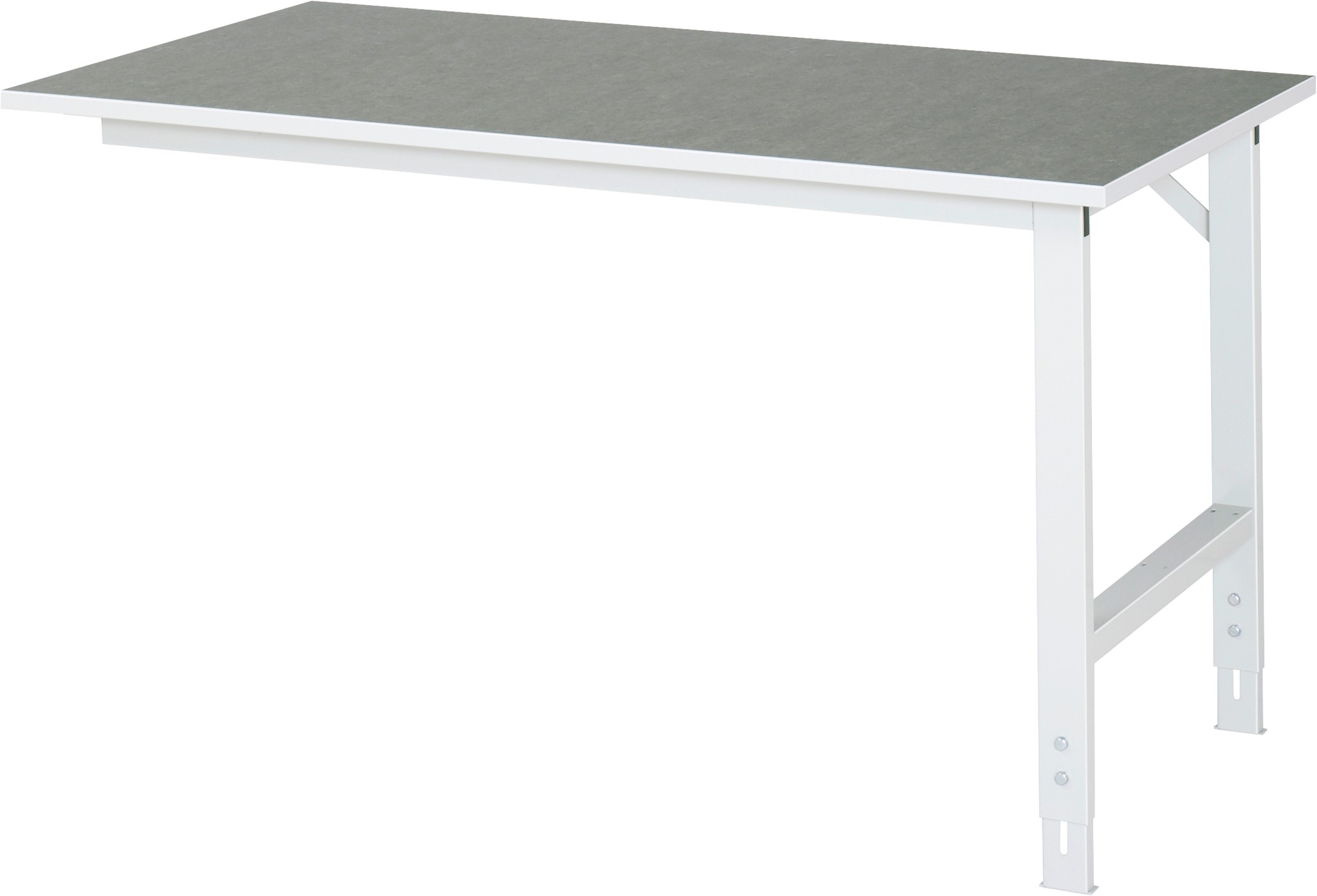 Arbeitstisch, B 1500 x T 800 x H 760-1080 mm