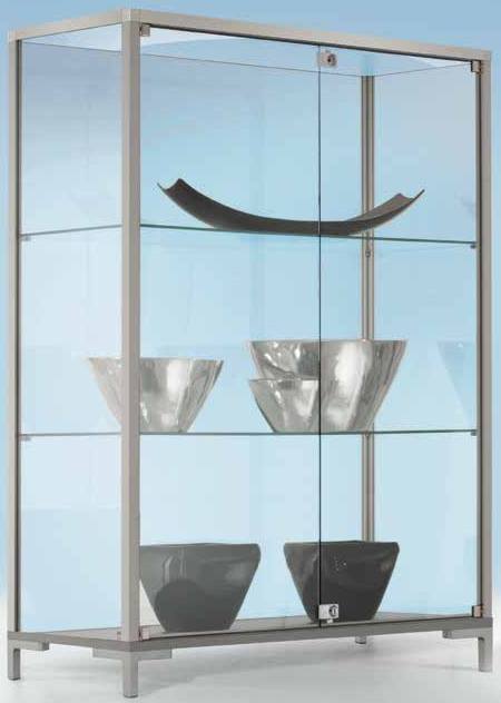 Halbhohe Vitrine 1350x1500x400 mm HxBxT