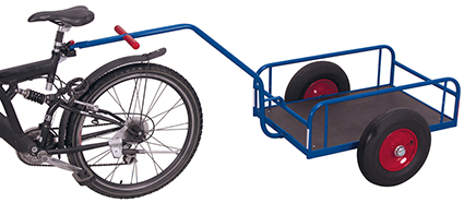 Fahrradanhänger, 1125x535 mm BxT Ladefläche