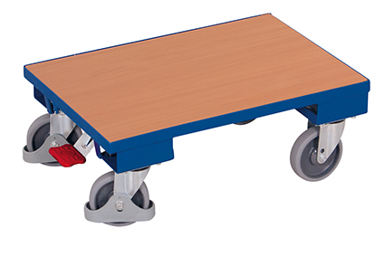 Euro-System-Roller, 605x410 mm BxT mit Boden (2 Stück)
