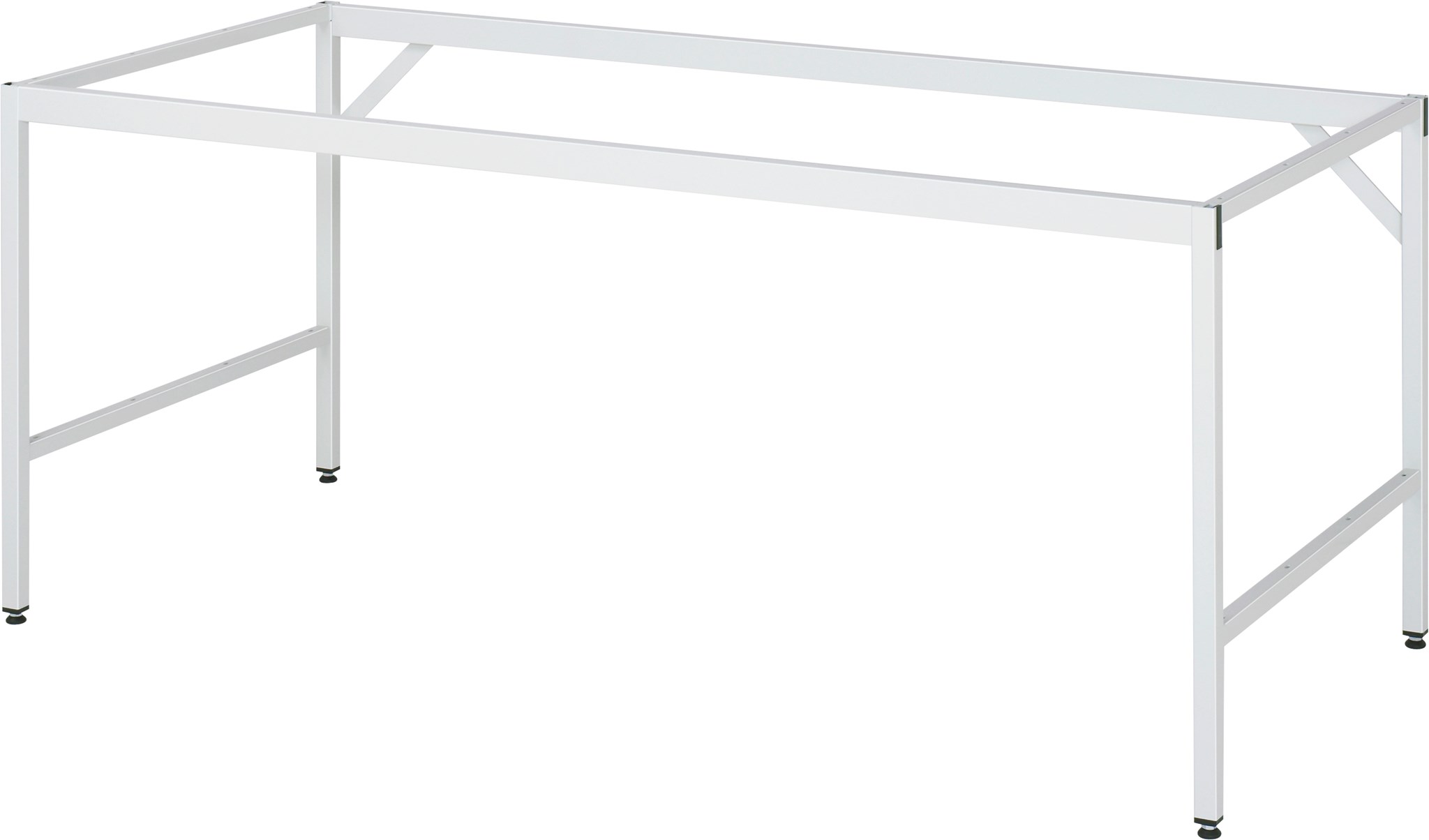 Arbeitstisch - Grundgestell, B 590 x T 860 x H 780-830 mm, ohne Platte
