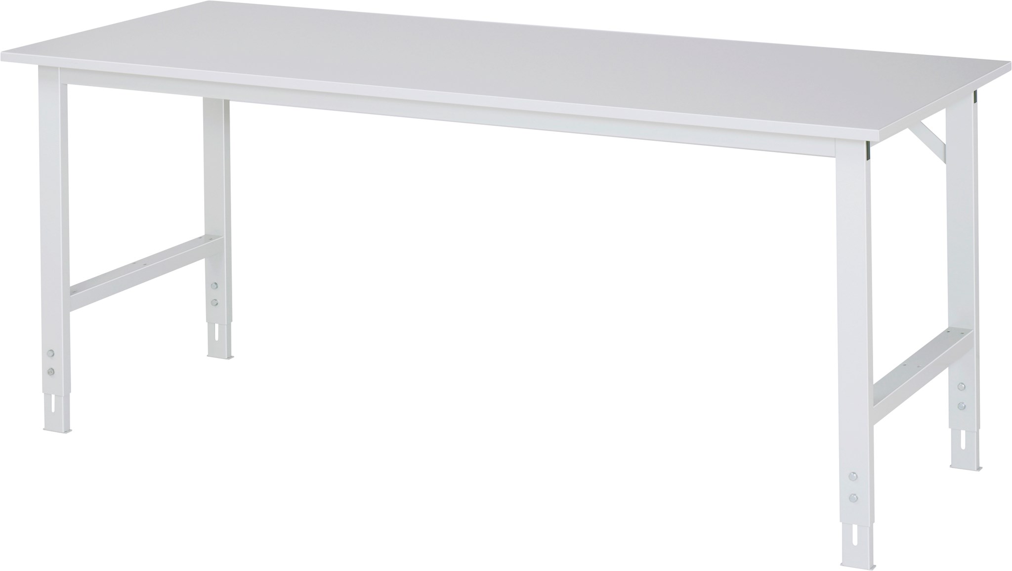 Arbeitstisch, B 2000 x T 800 x H 760-1080 mm