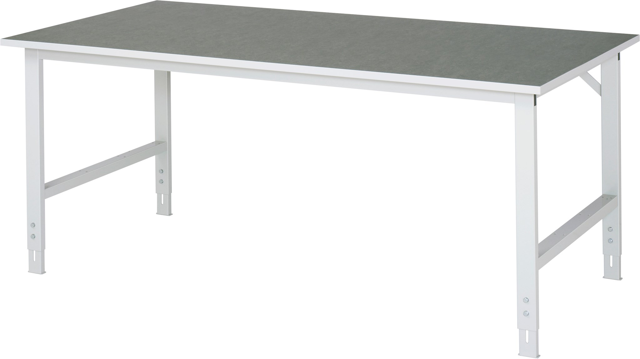 Arbeitstisch, B 2000 x T 1000 x H 760-1080 mm
