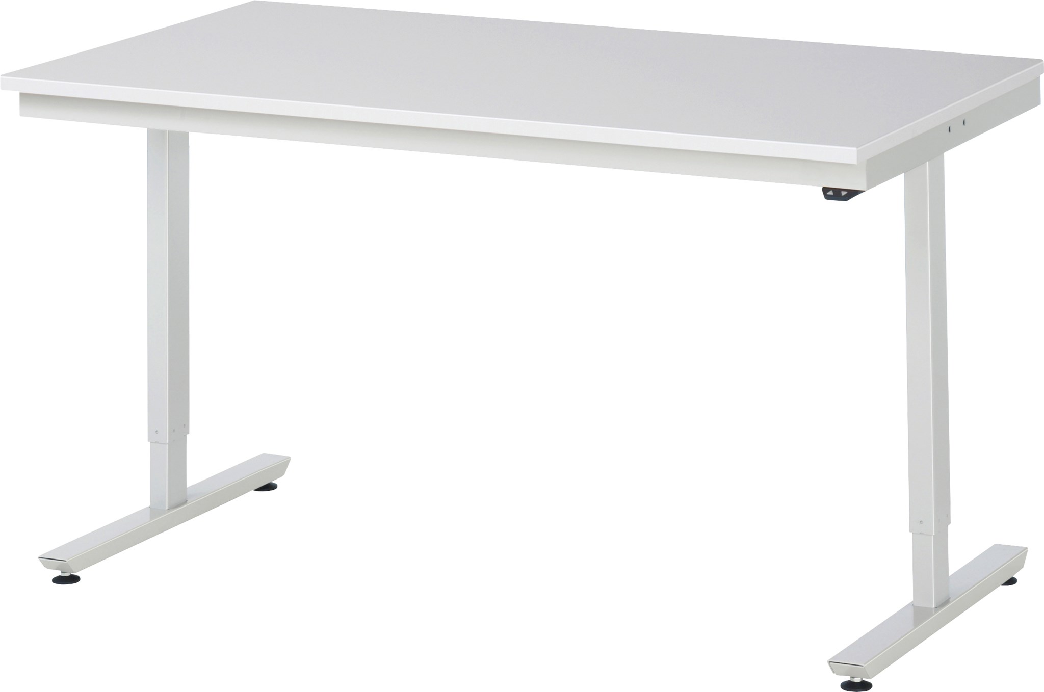 Arbeitstisch 1500x800x720-1120 mm BxTxH mit Melamin-Platte 22 mm