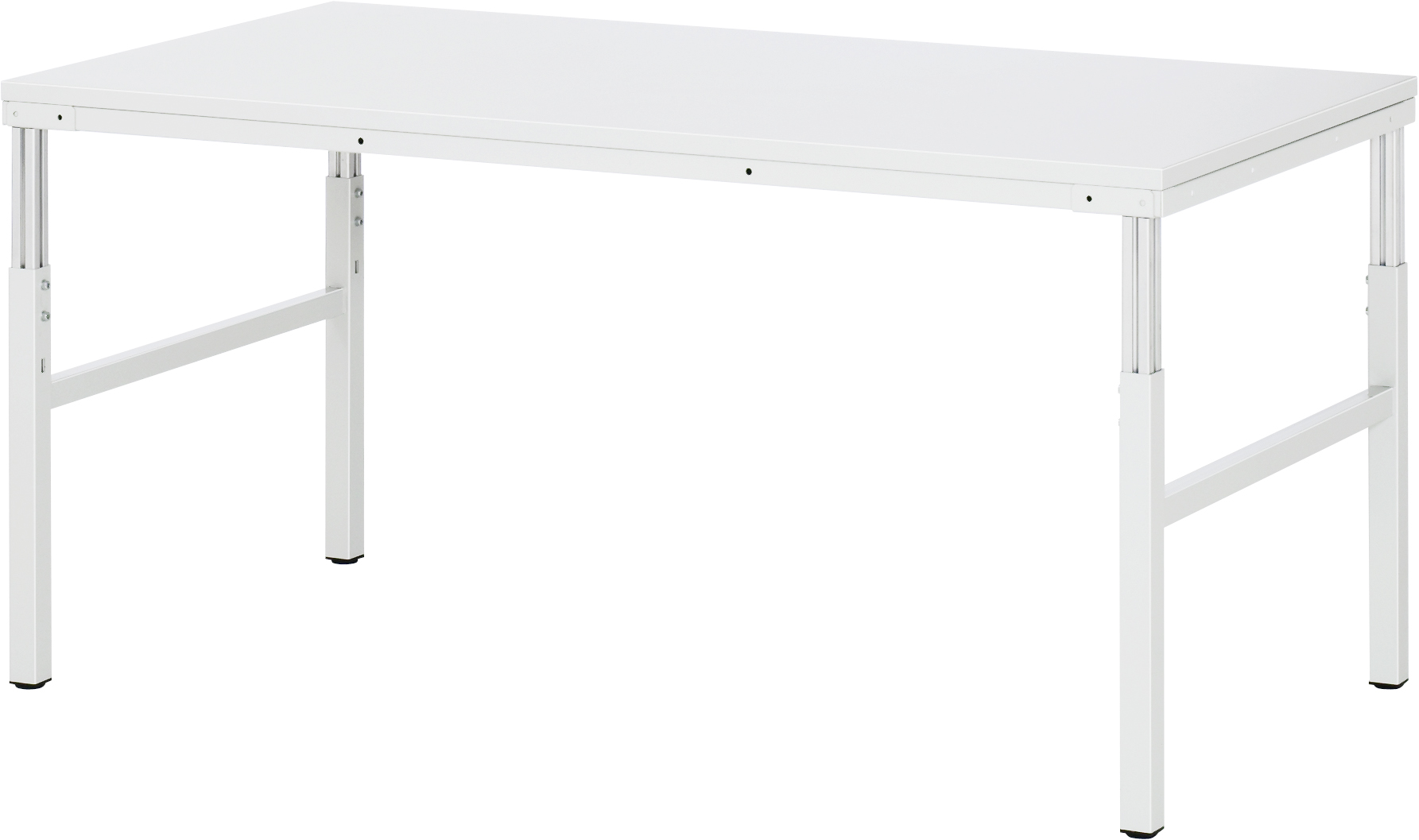 Basis-Arbeitstisch 1800x900x650-1000 mm LxTxH, Melaminarbeitsplatte