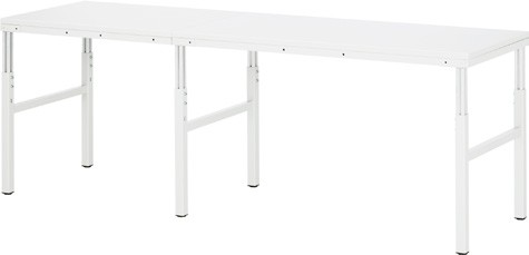 Anbau-Arbeitstisch 1500x900x650-1000 mm LxTxH, Hartlaminat-Arbeitsplatte