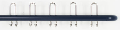 Hakenleiste Secura rund Länge 2000 mm