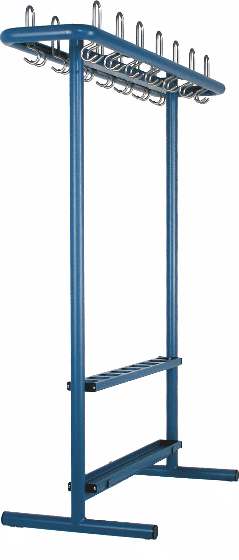 Standgarderobe Rundrohr Länge 1300 mm