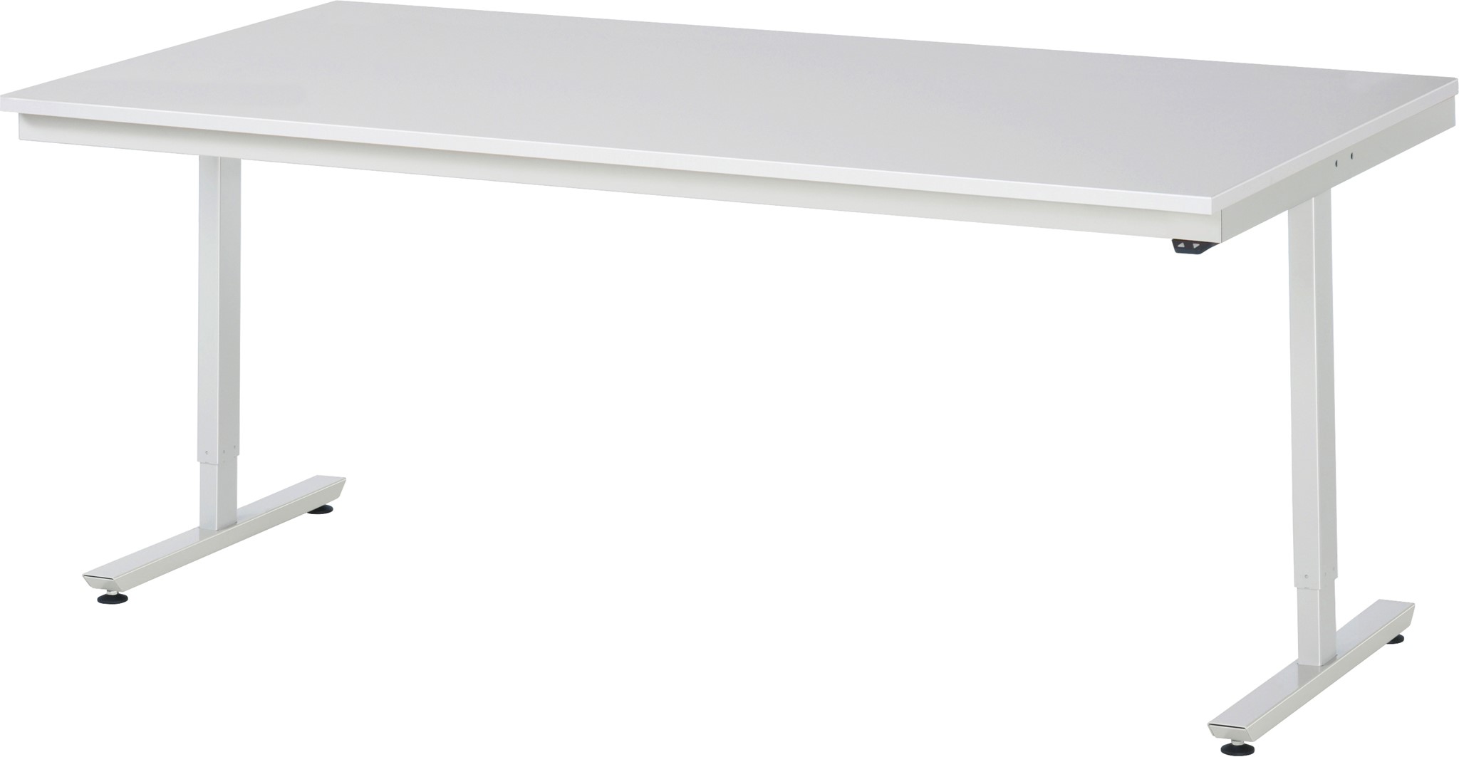 Arbeitstisch 2000x1000x720-1120 mm BxTxH mit EGB-Melamin-Platte 28 mm