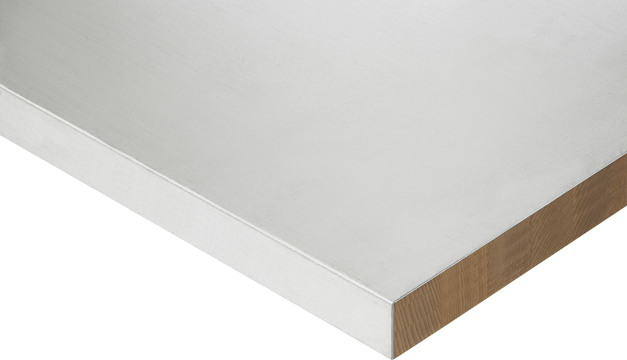 Platte mit V2A Belag 1250x800x25 mm LxTxS