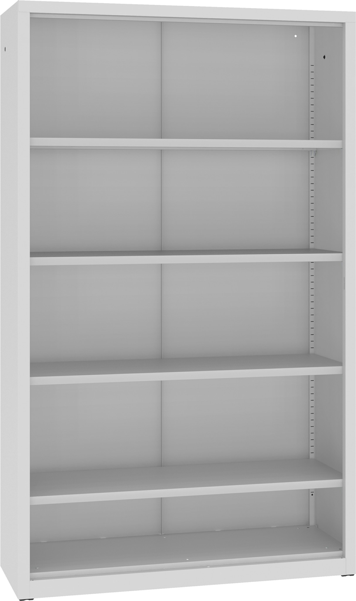 Büroregal RZ 212 lx, 1990x1200x435 mm HxBxT mit integriertem Sockel