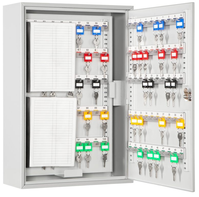 Schlüsselschrank GW-S 200, Farbe RAL 7035