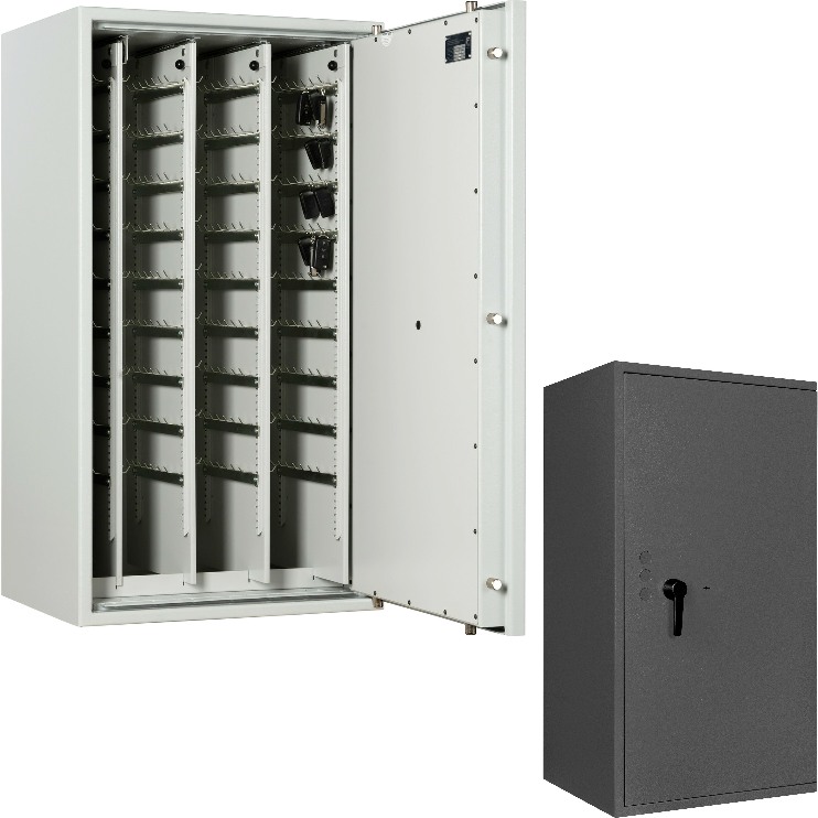 Schlüsselschrank GW-STL AS 504, Grad 1