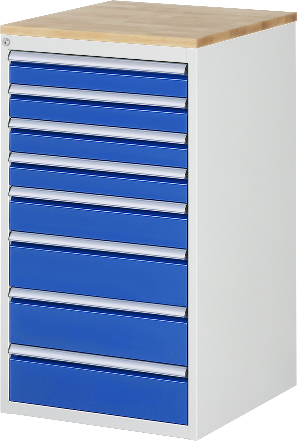 Schubladenschrank Modell L7.8, 1035 x 580 x 650 mm HxBxT