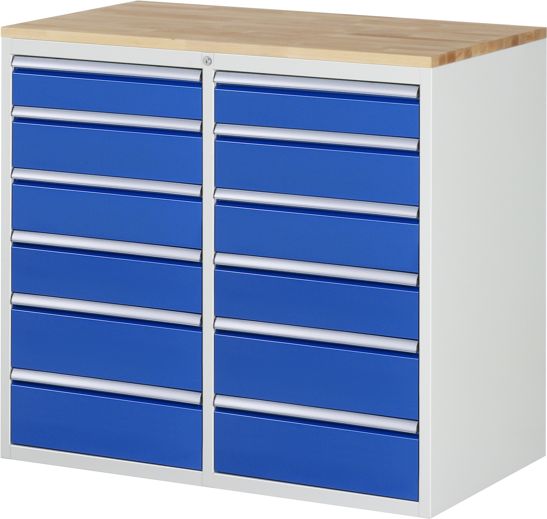 Schubladenschrank Modell LL7.6.6, 1035x1145x650mm HxBxT