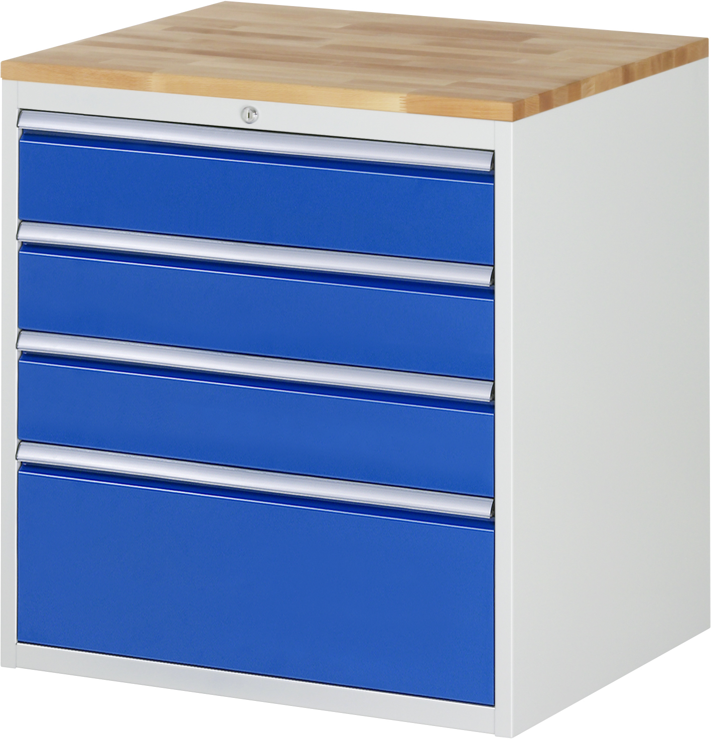 Schubladenschrank Modell XL5.3, 825 x 770 x 650 mm HxBxT