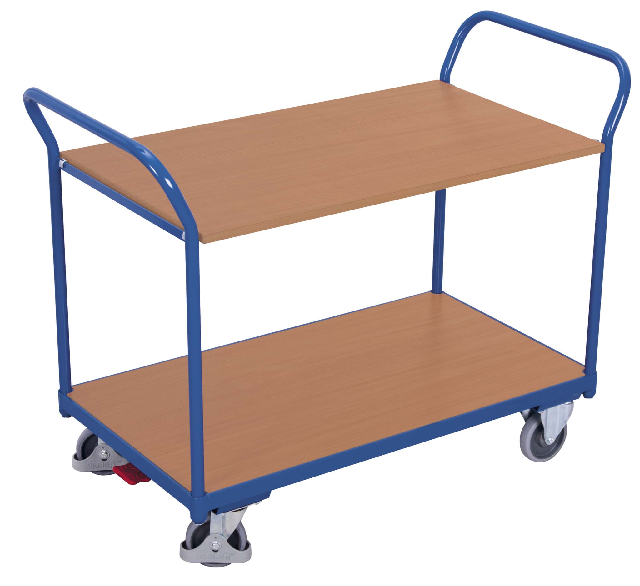 Tischwagen mit Doppelbügel, 1045x500x935 mm BxTxH
