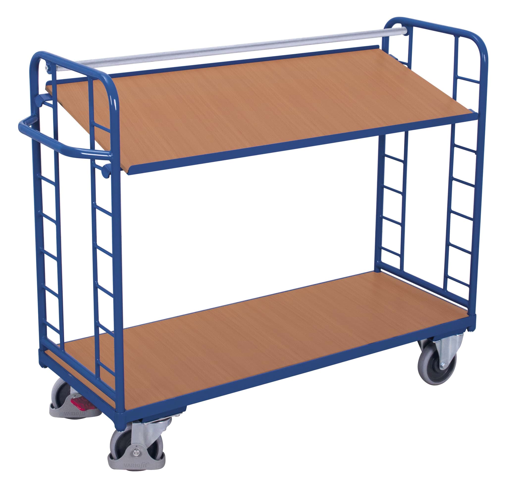 Etagenwagen, 2 Ebenen 1355x550x1235 mm BxTxH
