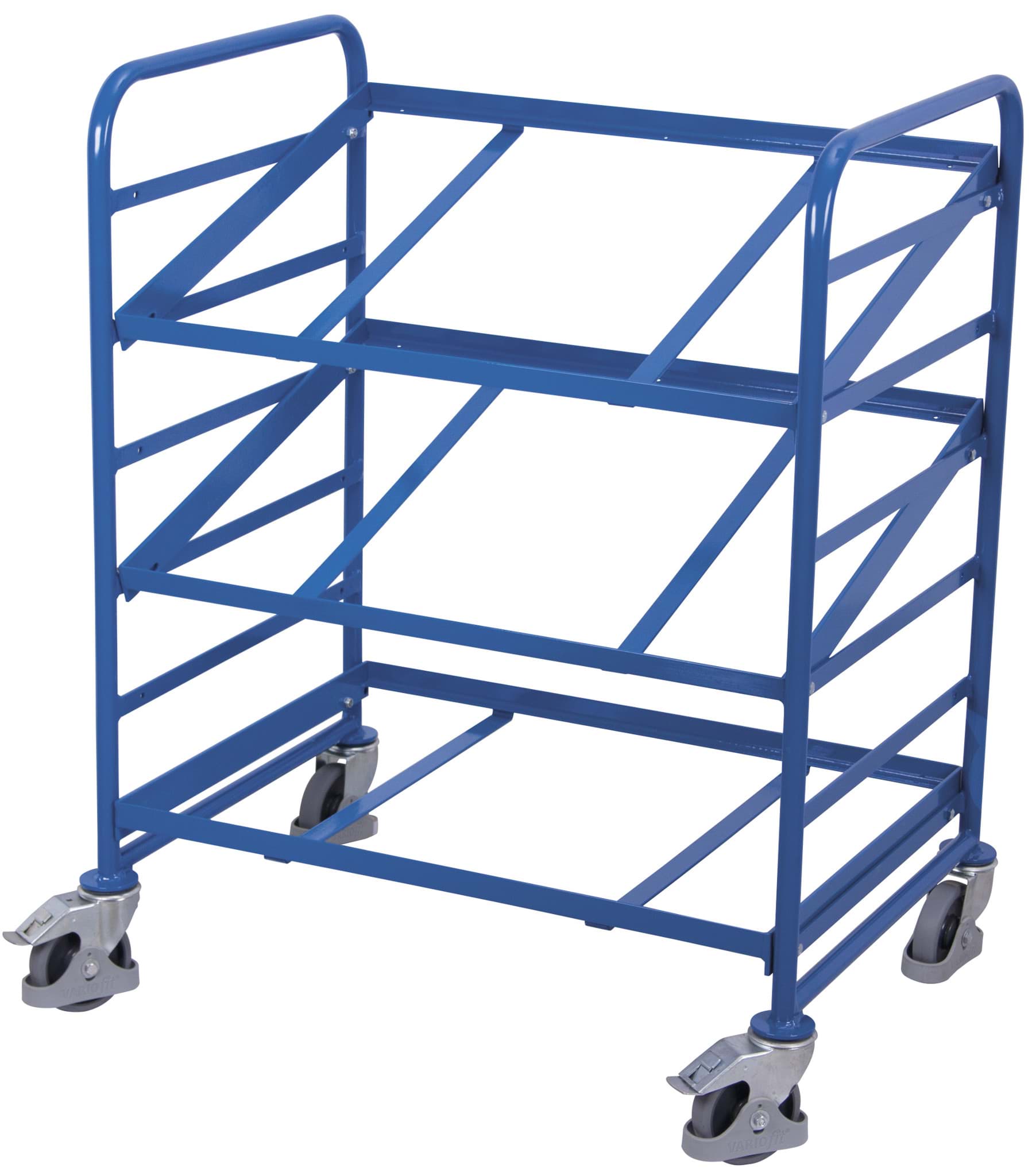 Eurokastenwagen, 3 Ebenen, 935x665x1125 mm BxTxH