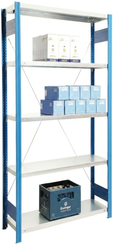 Grundregal 2000x875x300 mm HxBxT in diversen Farben