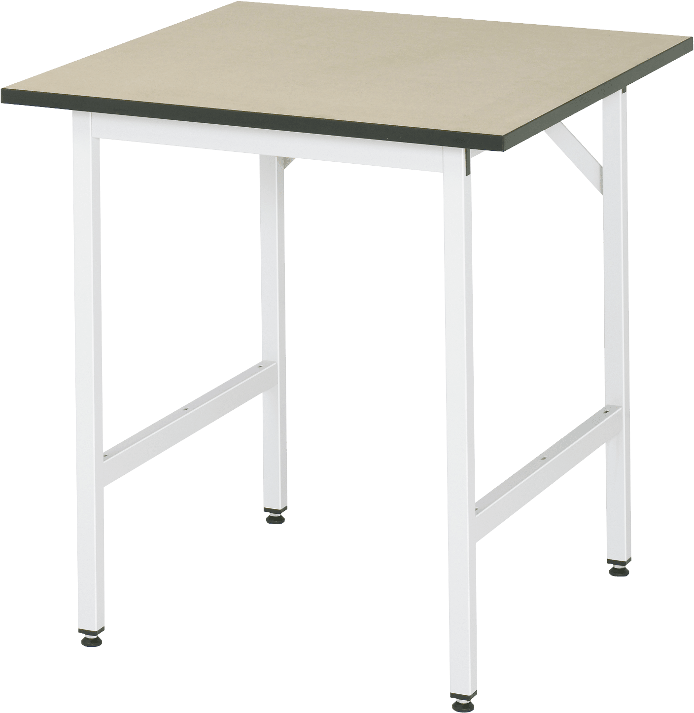 Arbeitstisch, B 750 x T 800 x H 800-850 mm