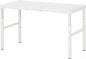 Basis-Arbeitstisch 1000x700x650-1000 mm LxTxH, ohne Tischplatte
