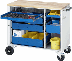 Werkzeugwagen, B 1025 x T 520 x H 890 mm