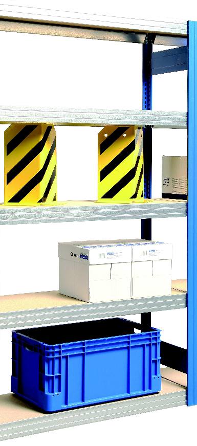Anbauregal 2500x1005x400 mm HxBxT in diversen Farben