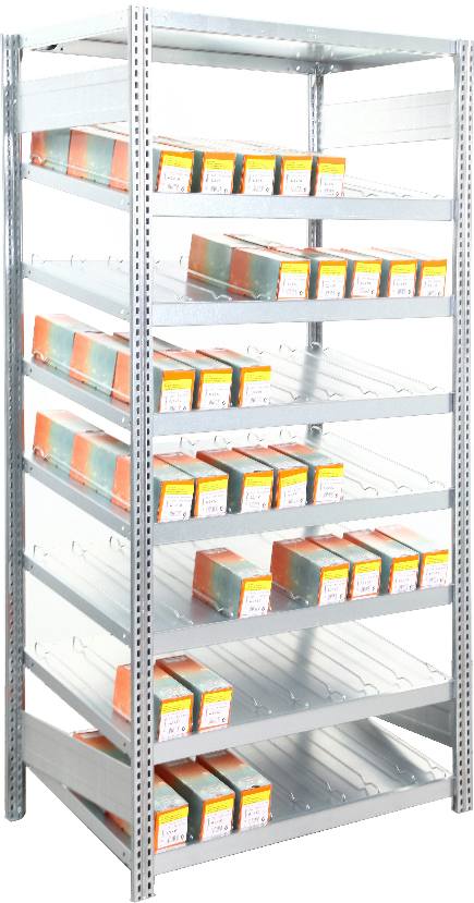 Kanban Grundregal 2000x1005x600 mm HxBxT